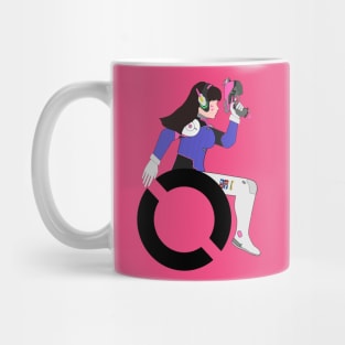 Rolling D.Va Mug